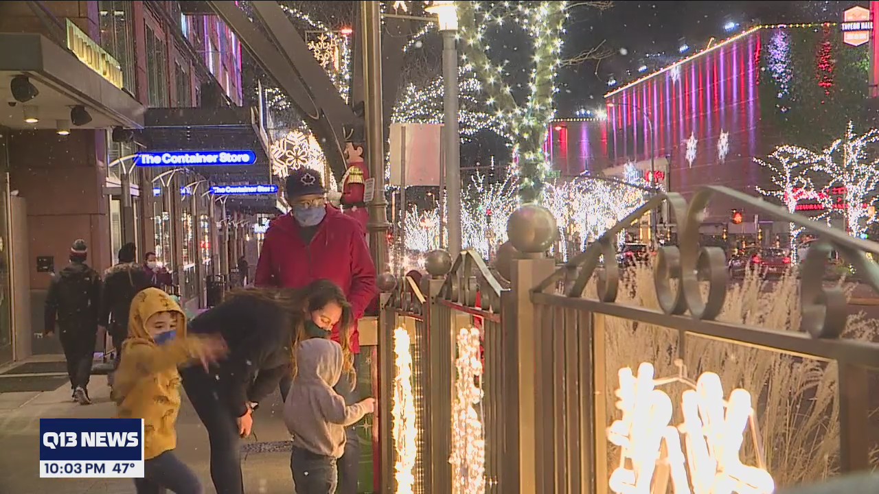 Bellevue's Snowflake Lake tradition still on, but looks different due to COVID-19