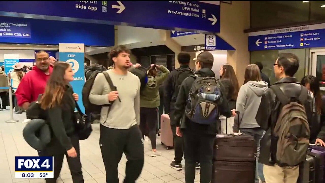 Traffic expected to increase 3.2% at DFW Airport this week