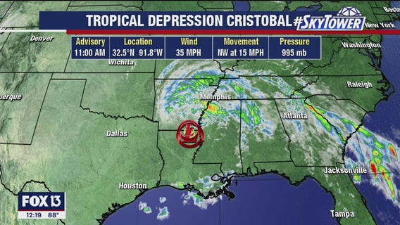 Today's tropical weather update