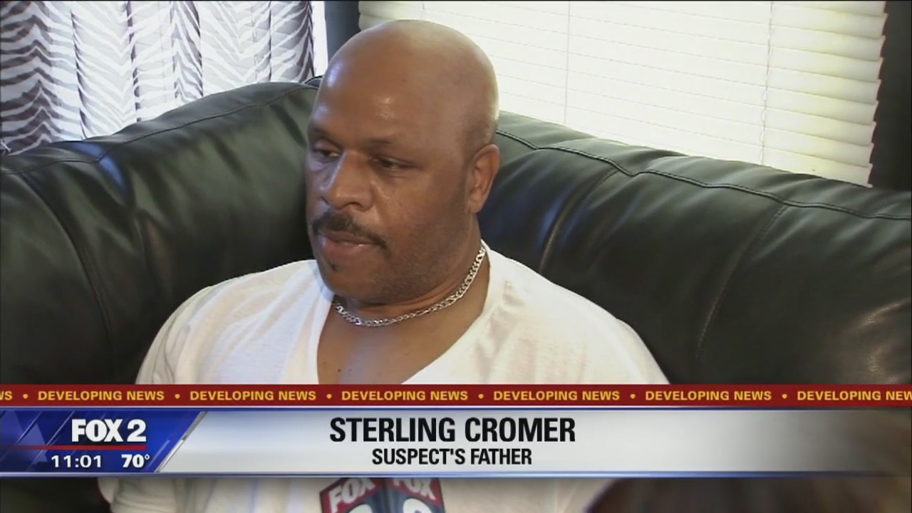 Detroit officer shot by suspect with sawed-off shotgun