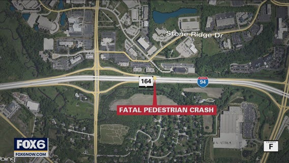 Pedestrian struck by SUV near Pewaukee