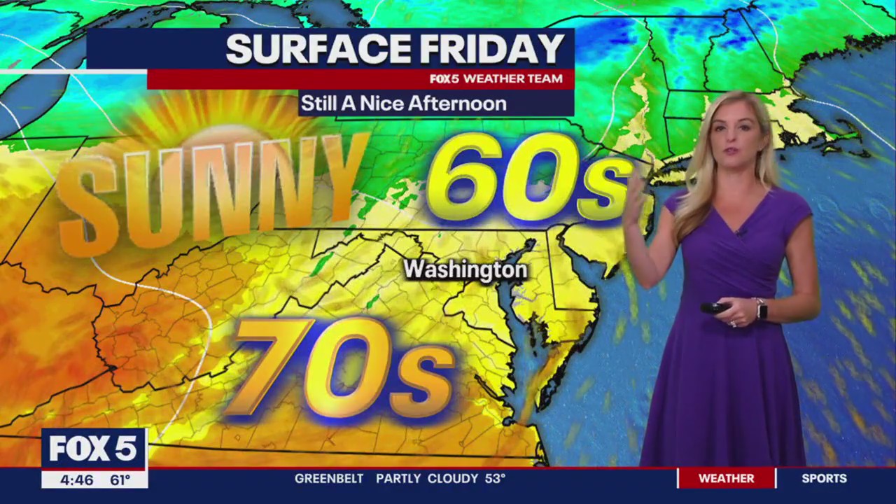 FOX 5 Weather forecast for Friday, October 13 | FOX 5 DC