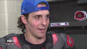Vinni Lettieri, Nick Seeler, hometown favorites hit ice at Wild-Rangers game