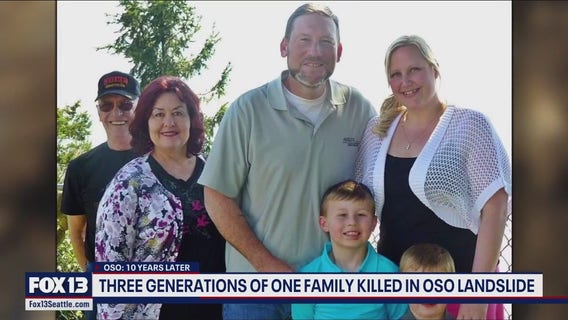 Woman remembers six family members killed in Oso landslide