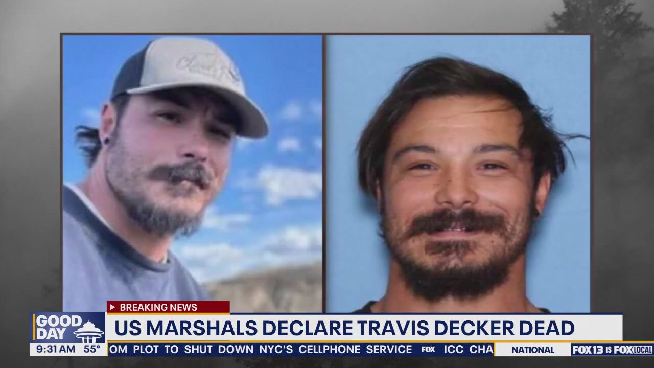 US Marshals declare WA triple murder suspect Travis Decker dead