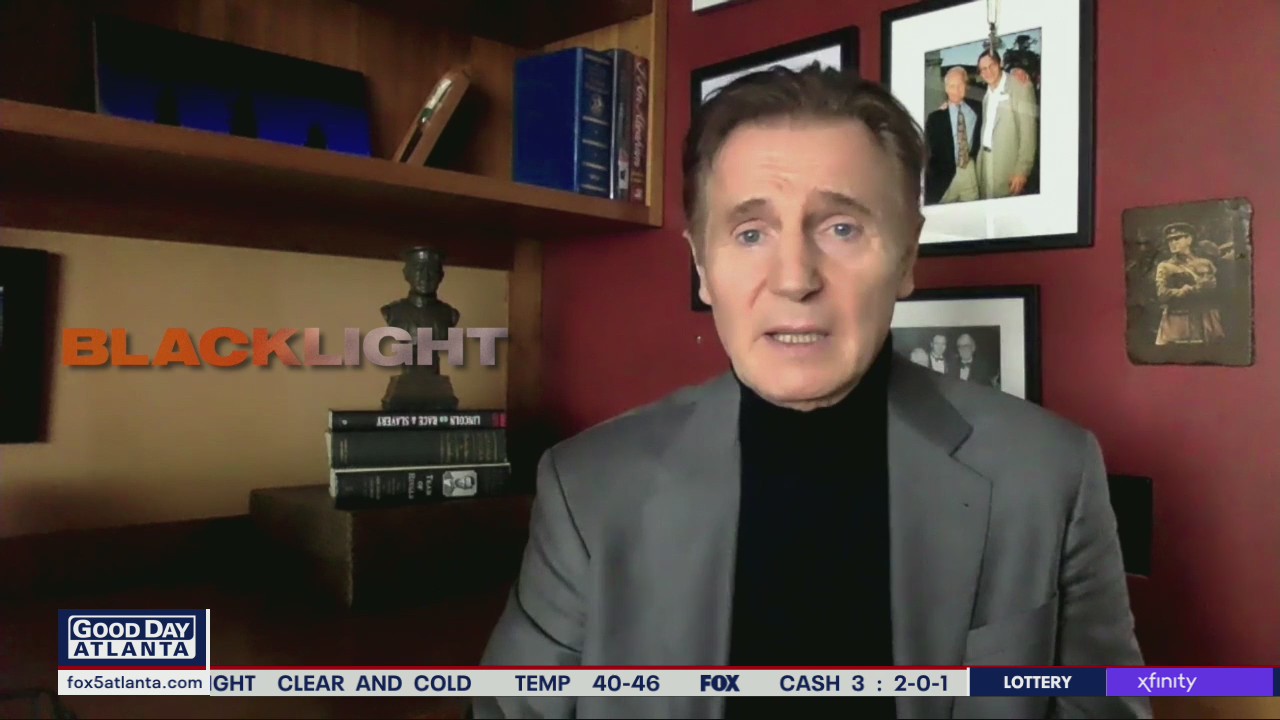 Liam Neeson on new action thriller 'Blacklight'