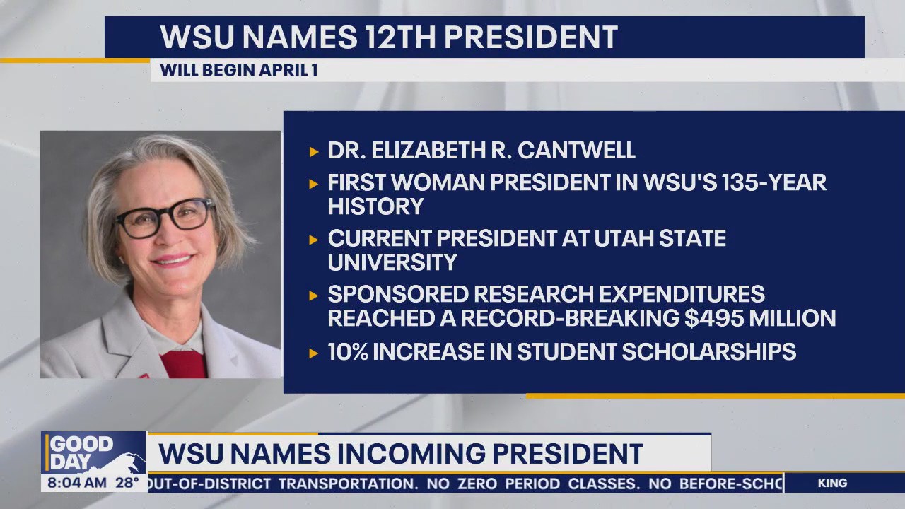 Washington State University's new president