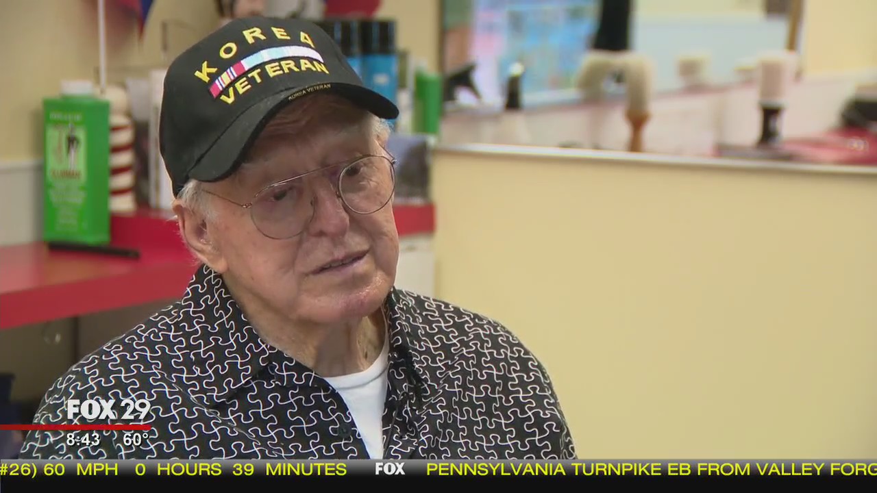 Veteran barber holds special bond with military, first responders