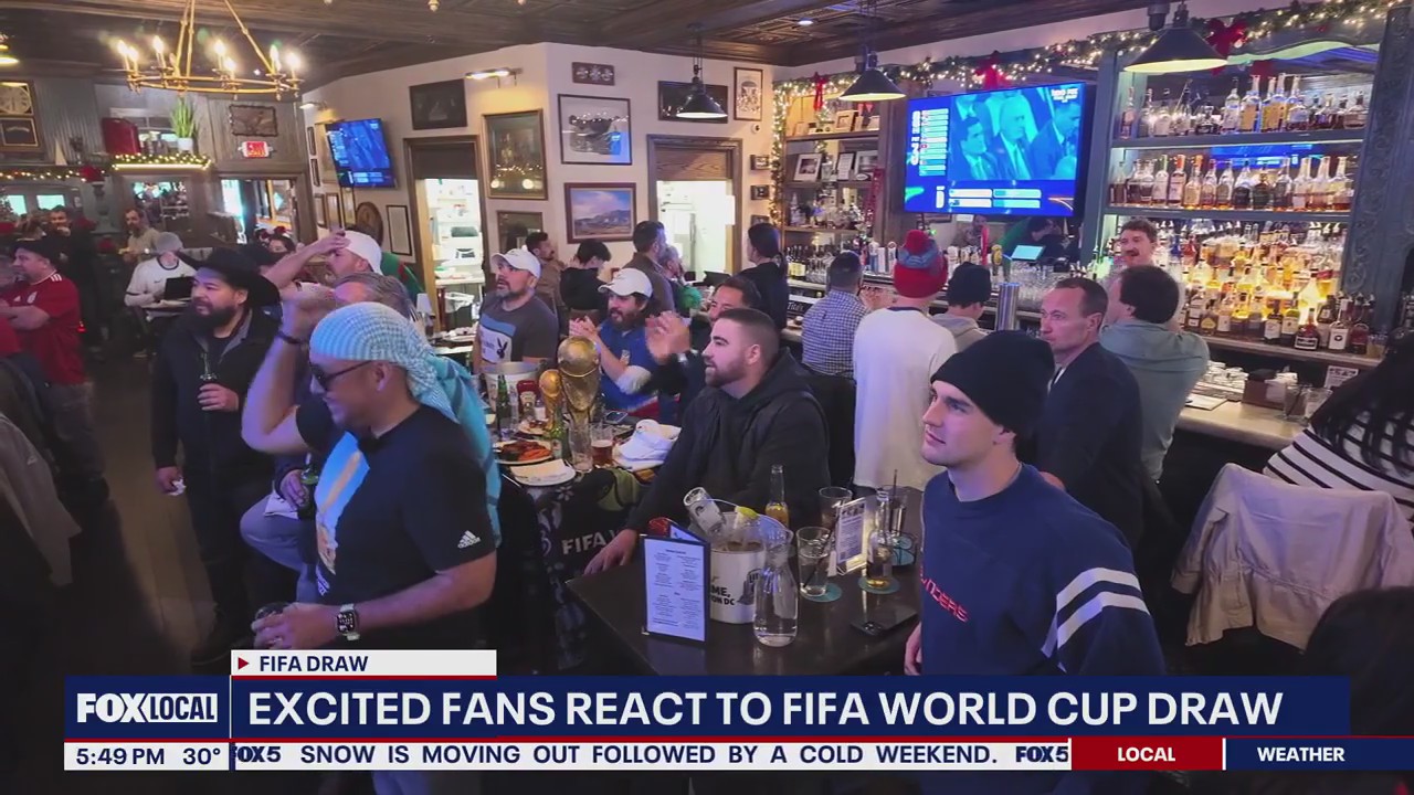 Fans react to FIFA World Cup draw