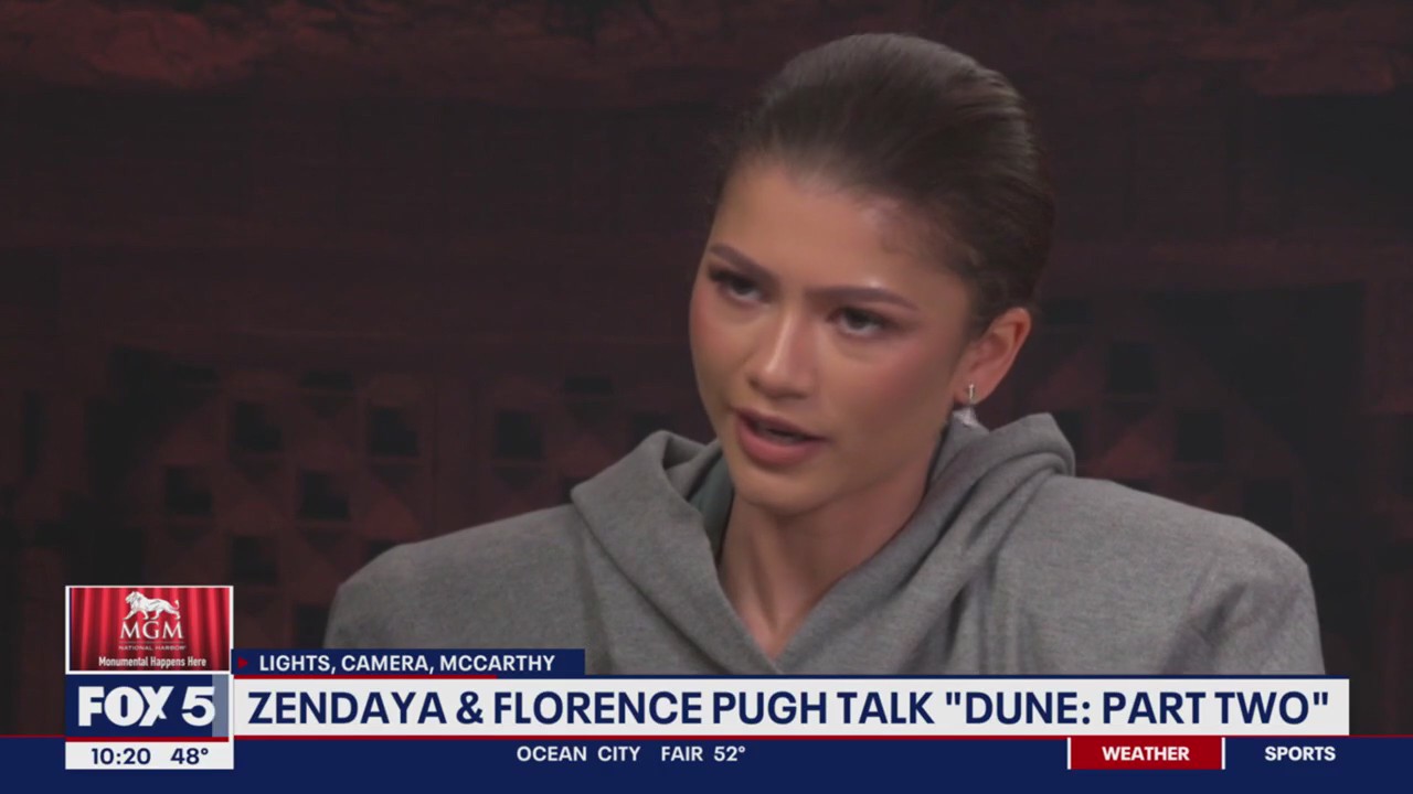 Zendaya and stars of Dune: Part Two