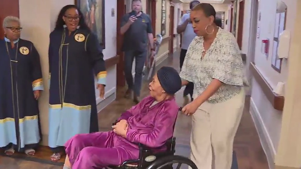 Dallas church surprises member with dedication ceremony