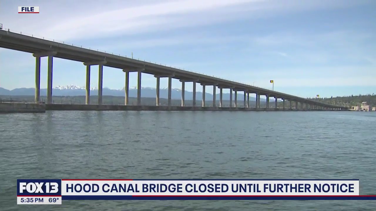 Hood Canal Bridge closed due to mechanical issues