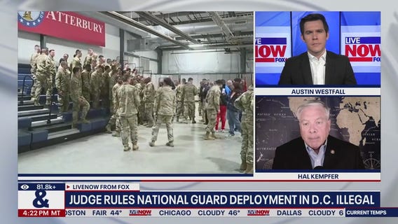 Judge: National Guard deployment in D.C. is illegal