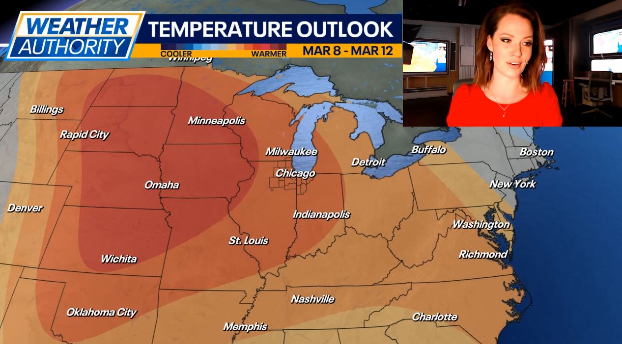 Rollercoaster weather this week with rain, storms, and snow possible