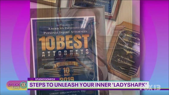 Steps to unleash your inner 'LadyShark' with Chrissy Grigoropoulos