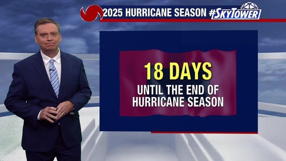 Tropics remain quiet as end of hurricane season nears