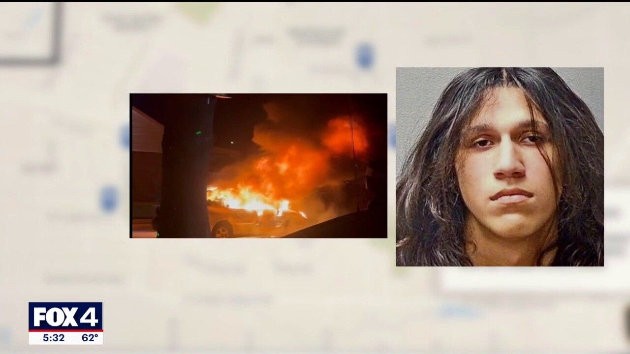 Teen arrested in Fort Worth car arson investigation