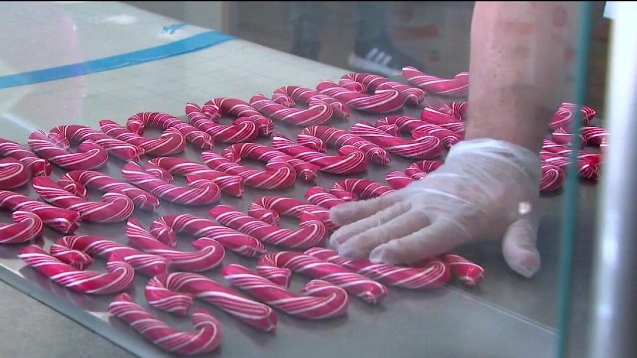 The sweet story og making candy canes