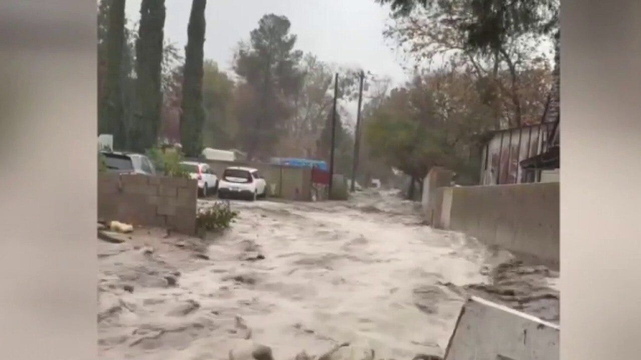 'Presents floating by'; SoCal mountain community hit by flash flood