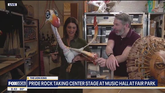 Behind the scenes of Broadway Dallas' 'The Lion King'