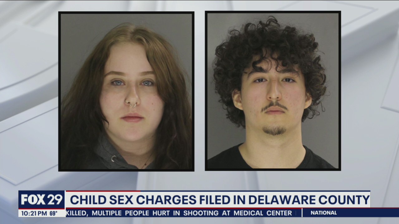2 Delaware County 20-year-olds charged with multiple felony counts of child sexual abuse material