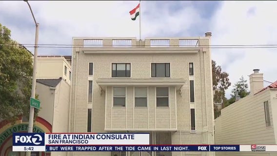 Possible arson at Indian consulate in San Francisco