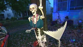 Spooky decorations abound in Anoka's Halloween house decorating contest