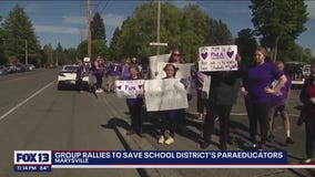 Group rallies to save Marysville SD's paraeducators