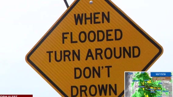 Heavy downpours hit Southern California