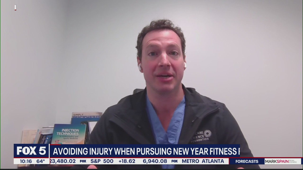 How to avoid injury when pursuing New Year fitness resolutions