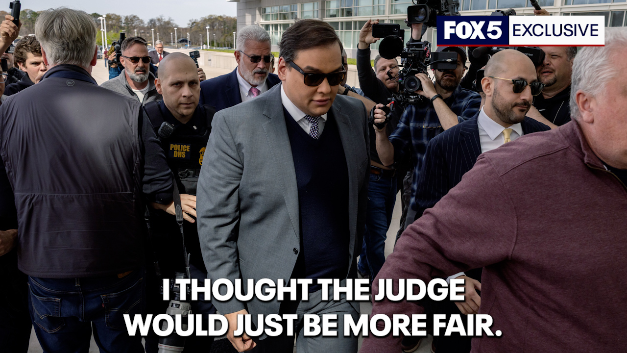 George Santos speaks out exclusively to FOX 5 after 7-year prison sentence