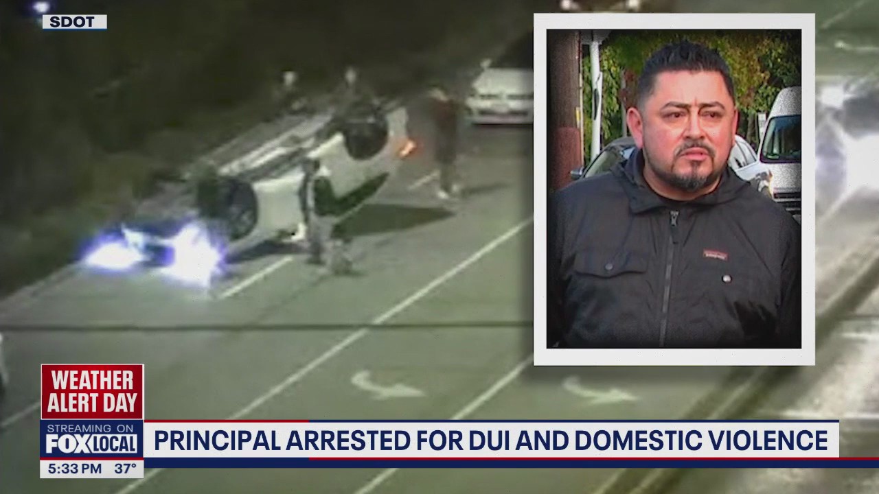 West Seattle principal arrested for DUI, domestic violence | FOX 13 Seattle