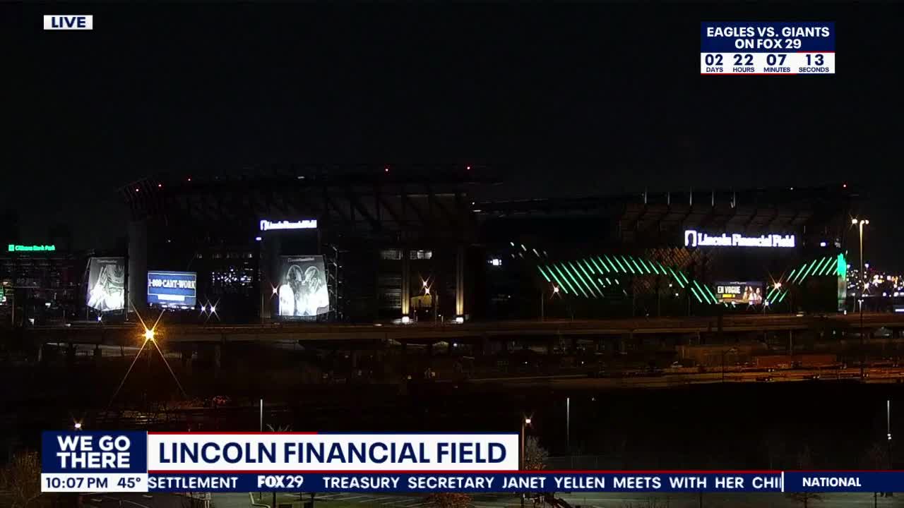 'It's a Philly thing': Philly is covered in a blanket of green in preparation for the Eagles first playoff game