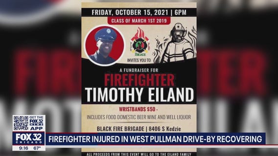 Firefighter injured in West Pullman drive-by recovering