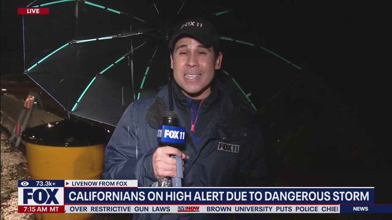 Californians brace for dangerous storm
