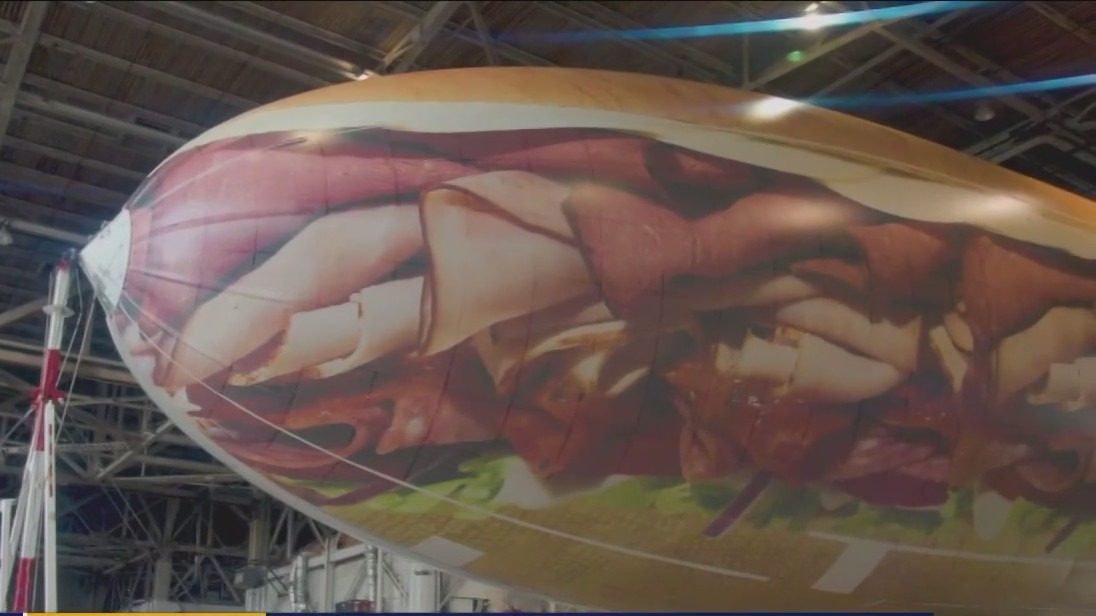 Subway offers chance to dine in blimp