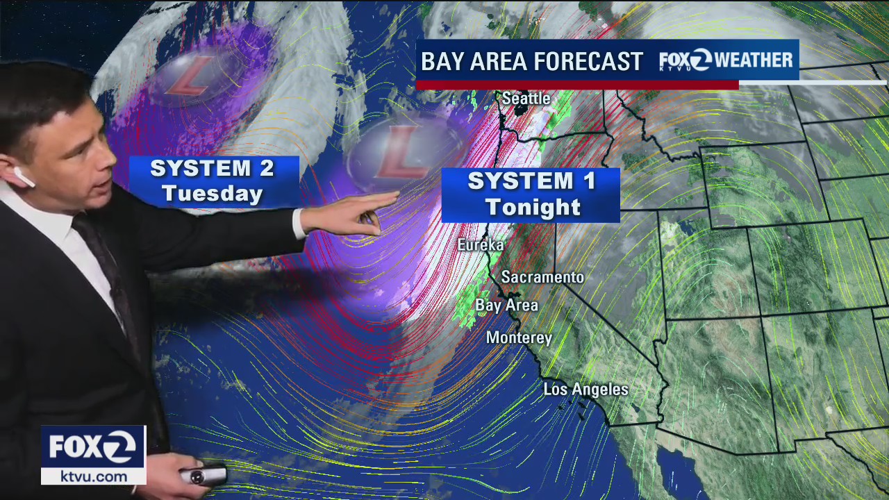 Overnight rain won't linger