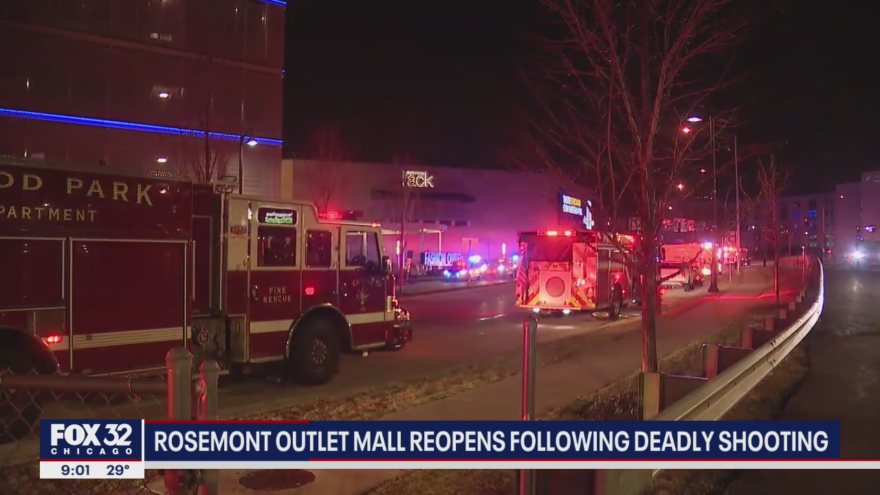 Fashion Outlets Mall of Chicago reopens in Rosemont after one person was shot and killed, girl wounded