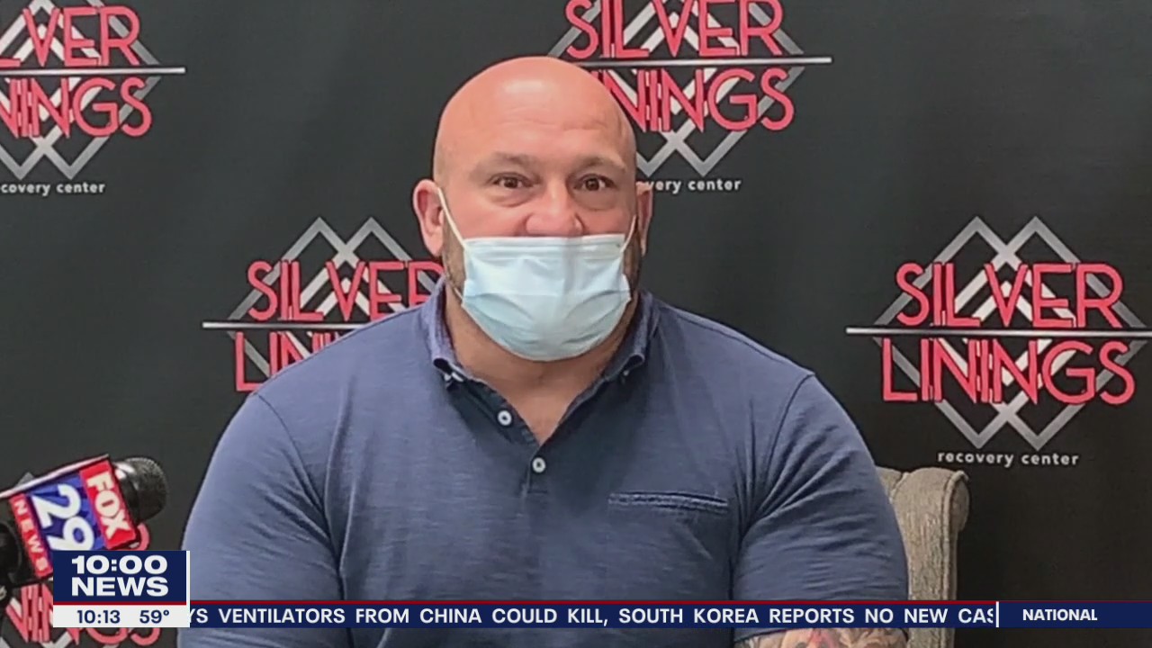 Bucks County man helping those struggling with addiction during COVID-19 pandemic