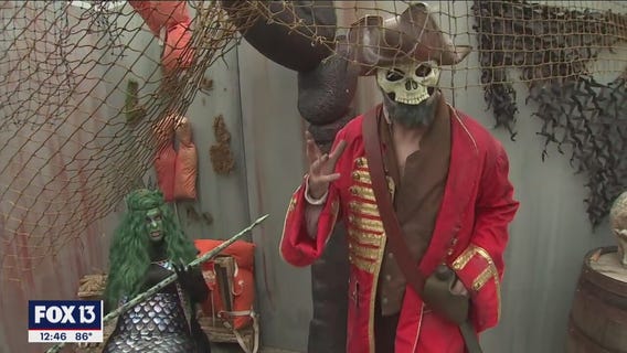 Scares on land and sea at Sparkman Wharf