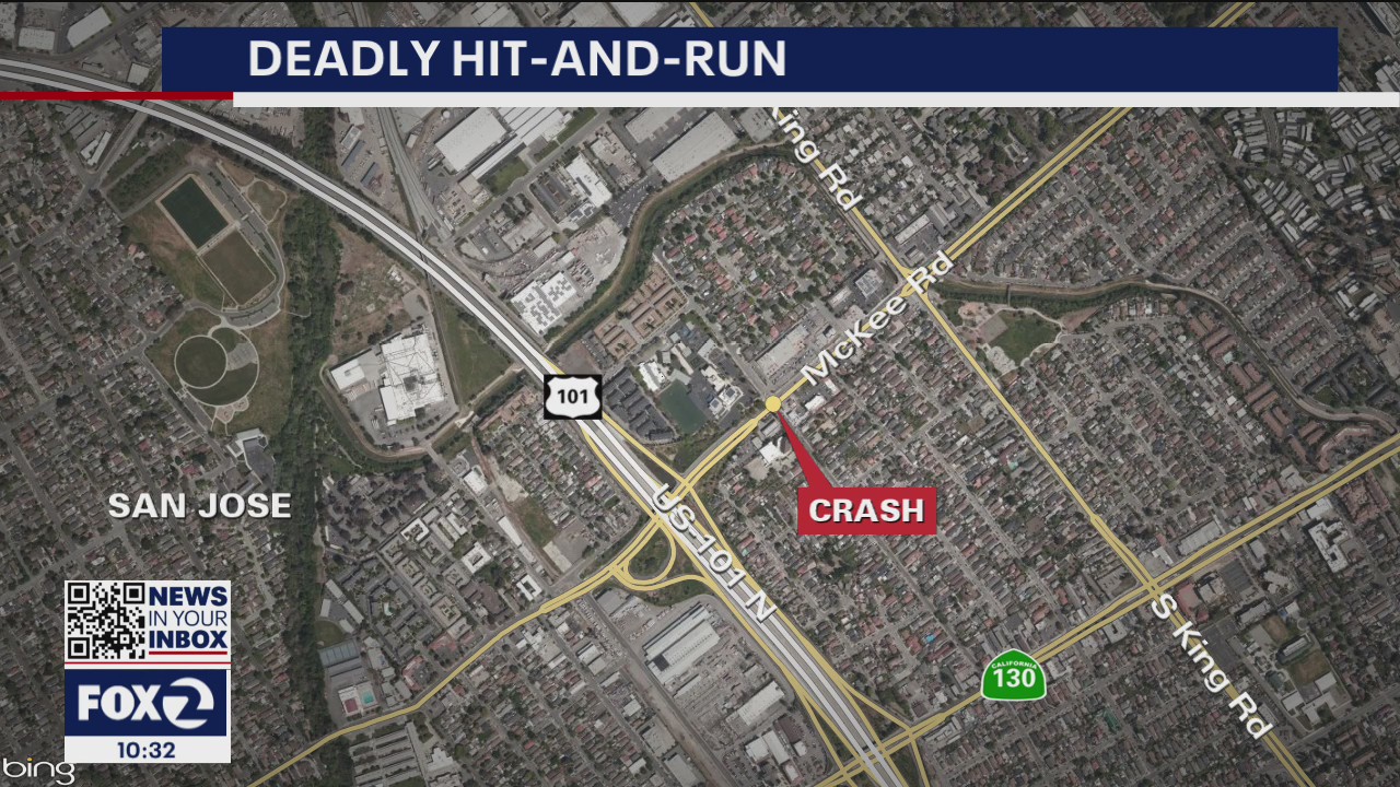 San Jose police seek driver who fled scene of deadly crash