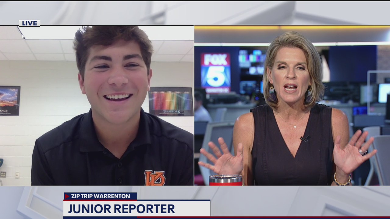 FOX 5 Zip Trip Warrenton: Junior Reporter