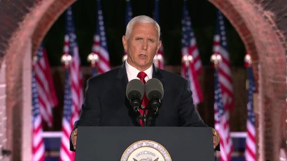 VP Mike Pence doesn't mention federal officer in Oakland was allegedly killed by right-wing extremist