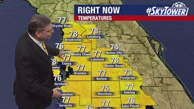 Tampa weather: Warm Sunday across Bay Area