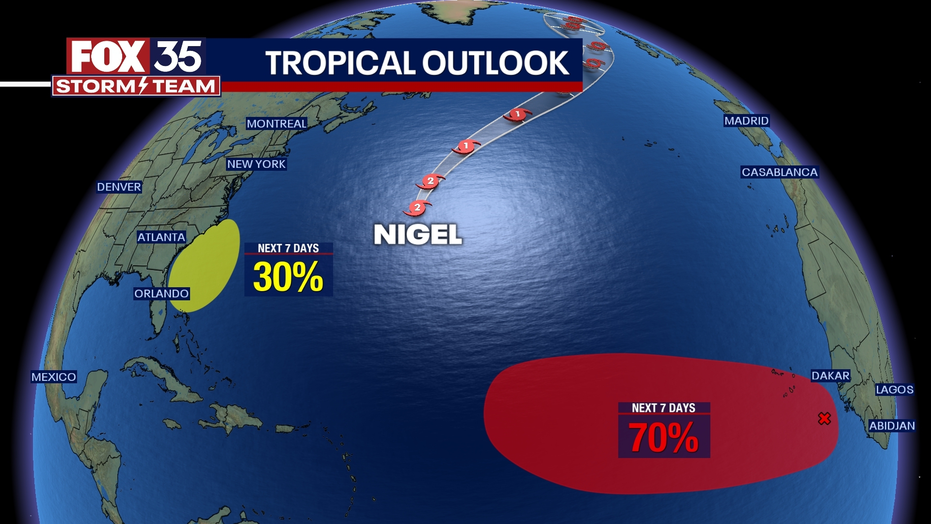 Subtropical system could form near Florida