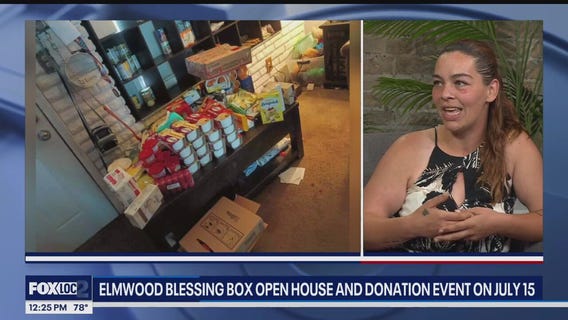 Elmwood Blessing Box Open House and Donation Event On July 15