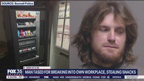 Man tased for allegedly stealing snacks in Flagler County