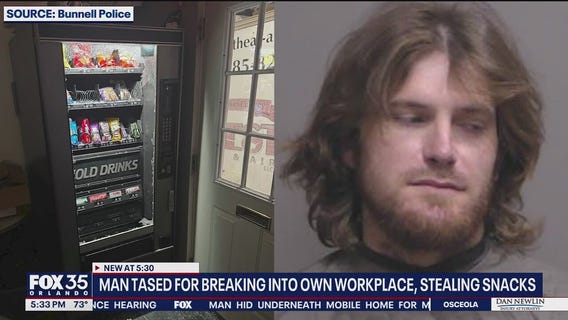 Man tased for allegedly stealing snacks in Flagler County