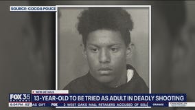 Boy, 13, to be tried as adult in fatal Brevard County shooting