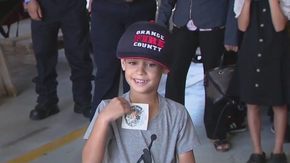 6-year-old honored for saving grandmother